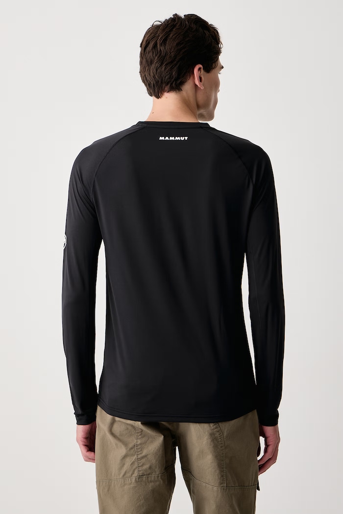 Odzież Mammut Longsleeve męski Ducan 1016.02060 czarny