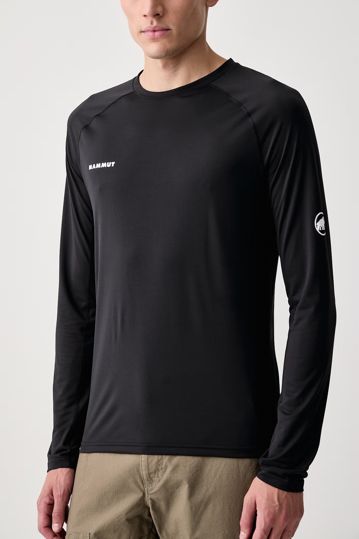 Longsleeve męski Ducan Mammut 1016.02060 czarny