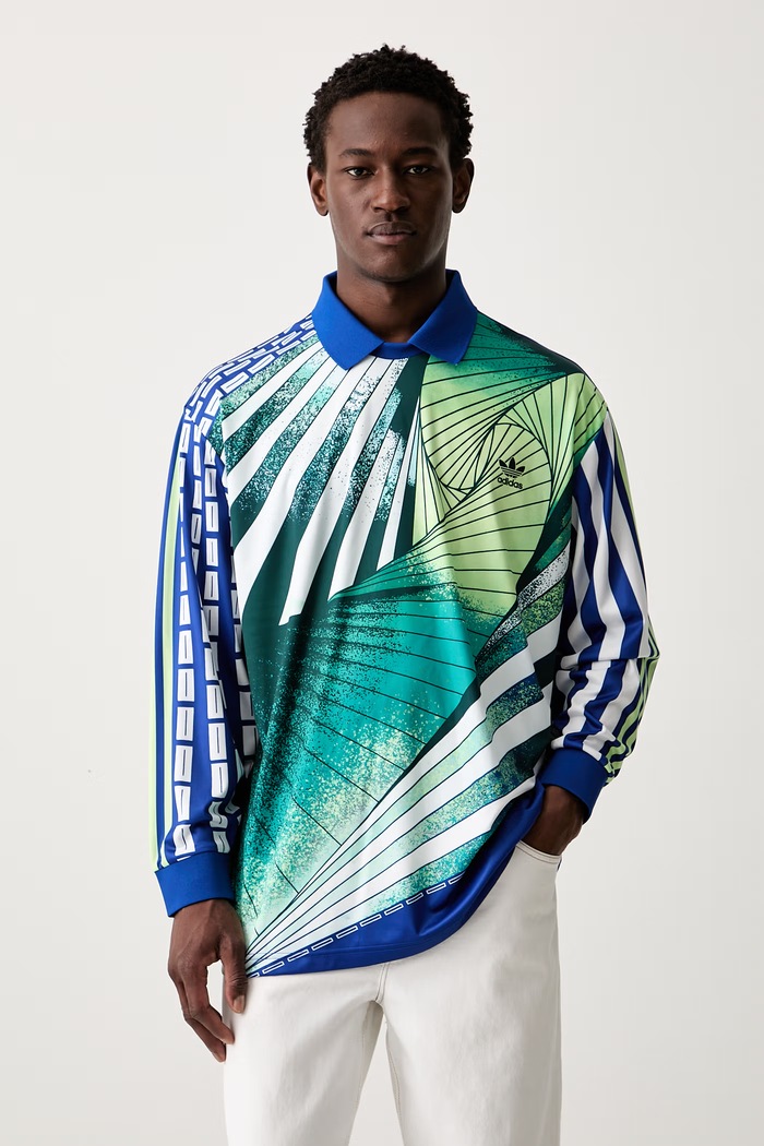 adidas Originals longsleeve męski niebieski KC7918