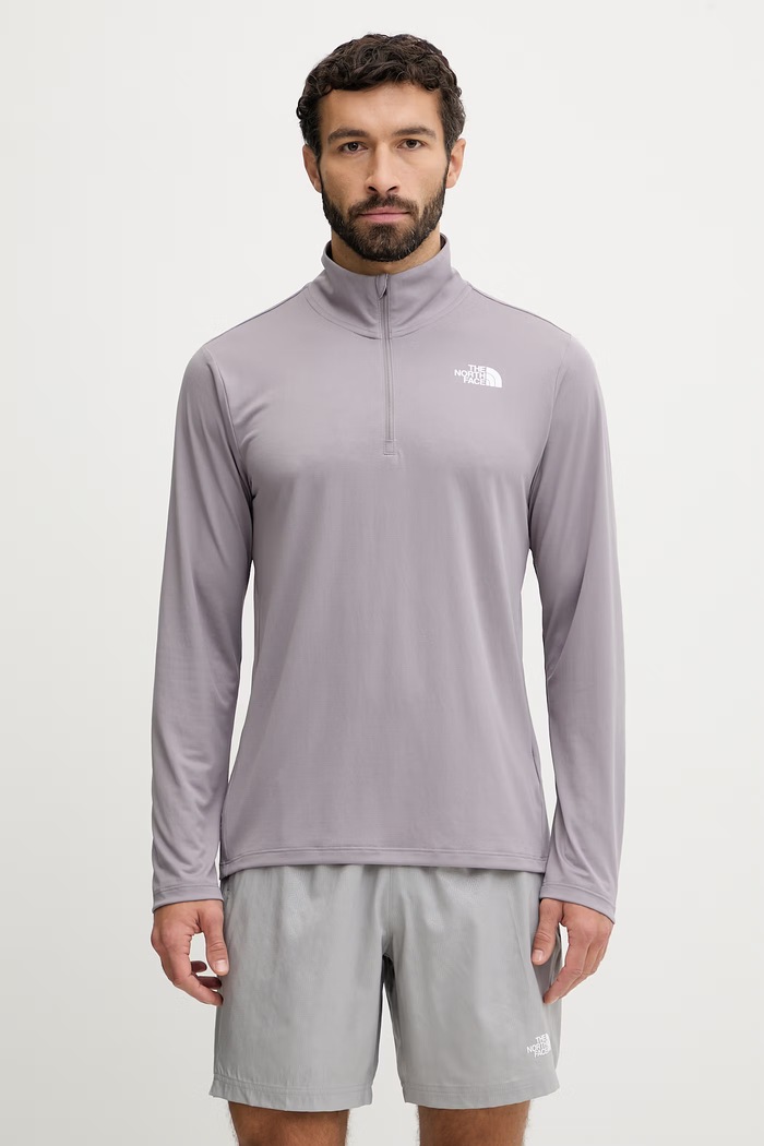 Tréningové tričko s dlhým rukávom The North Face 24/7 slim fialová NF0A8949G7O1