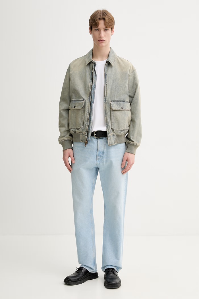 Bavlnené tričko s dlhým rukávom G-Star Heavy jersey oversized D28608.D709 biela SS26
