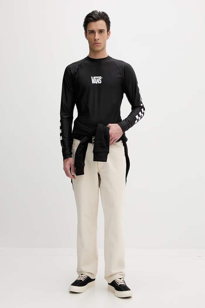Vans longsleeve bărbați VN000SR2BLK1 negru SS26