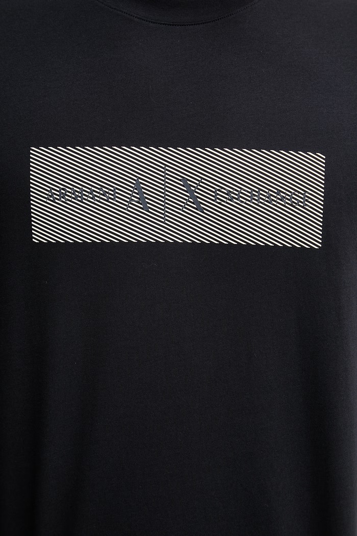 Armani Exchange tričko pánske bavlnené XM002820.AF10356 tmavomodrá