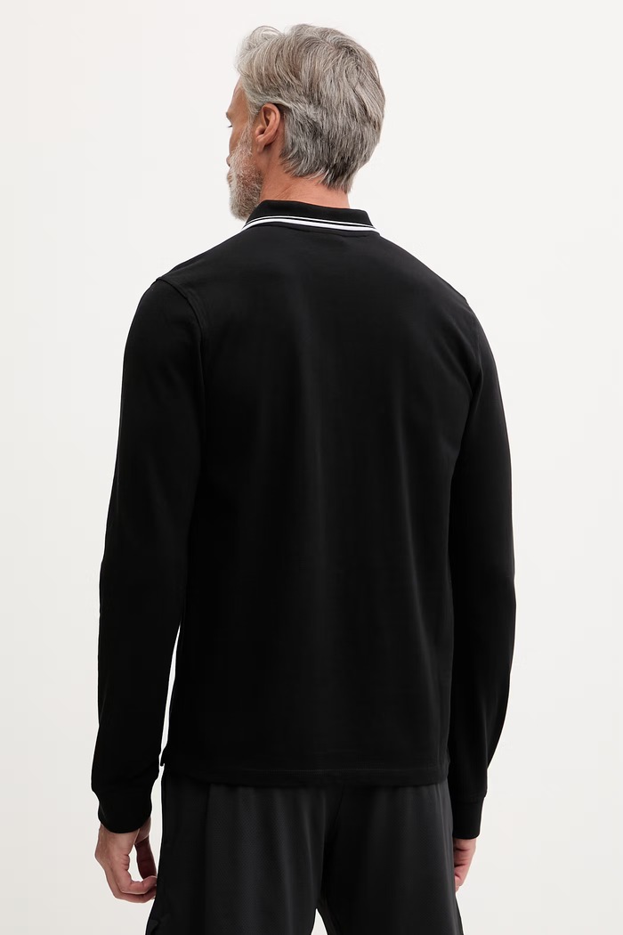 Îmbrăcăminte Fila longsleeve pentru bărbați BIELLA FAM1096 negru