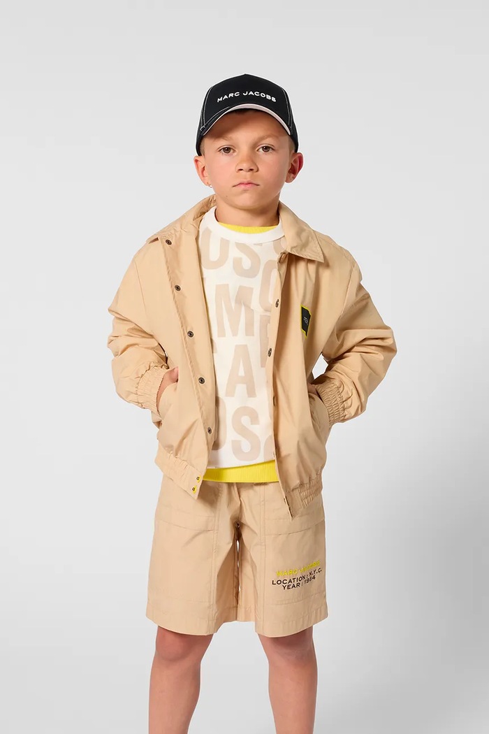 Detská bavlnená šiltovka Marc Jacobs W60844
