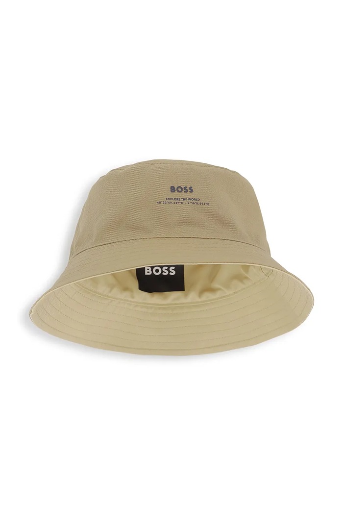 BOSS kapelusz bawełniany dziecięcy J53124.58