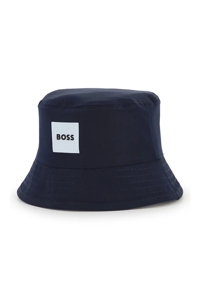 Detský obojstranný klobúk BOSS tmavomodrá J53140