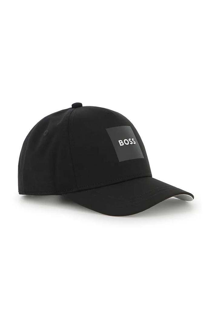 BOSS czapka z daszkiem dziecięca pozostałe czarny J53166.58