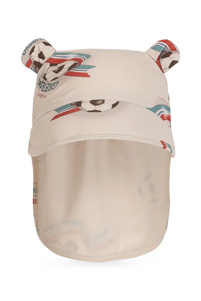 Konges Sløjd dámska čiapka so šiltom ASTER BEAR SUN HAT GRS KS105264.B.PPY2 béžová SS26