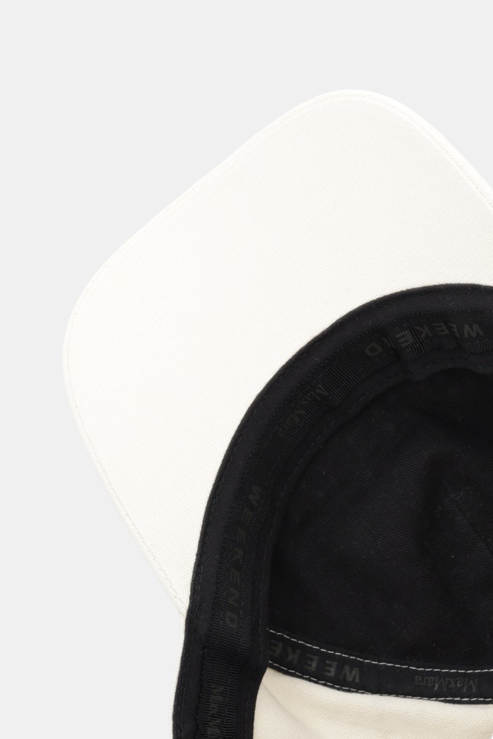 Bavlněná baseballová čepice Weekend Max Mara AFALCO béžová 2615571034600
