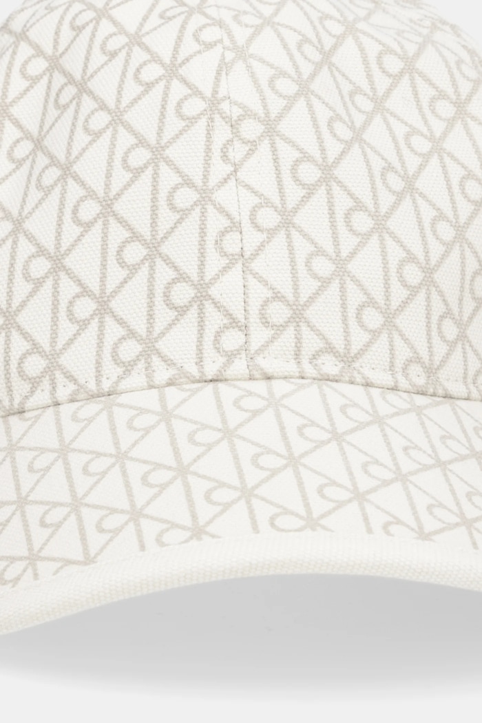 Calvin Klein καπέλο με γείσο γυναικείο βαμβακερό LV04F5036G μπεζ SS26