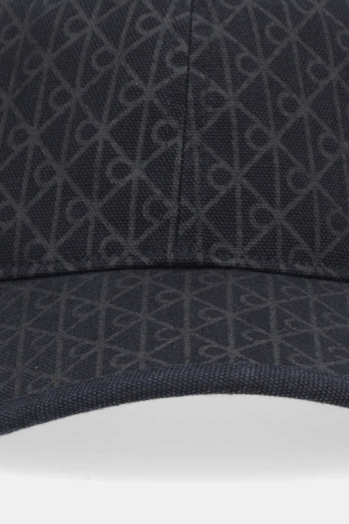 Calvin Klein Καπέλο με γείσο γυναικείο βαμβακερό LV04F5036G μαύρο SS26