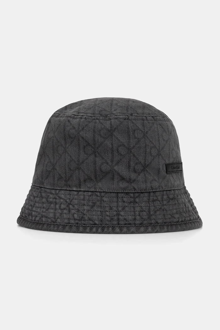 Τζιν καπέλο Calvin Klein βαμβάκι γκρί LV04F5043G