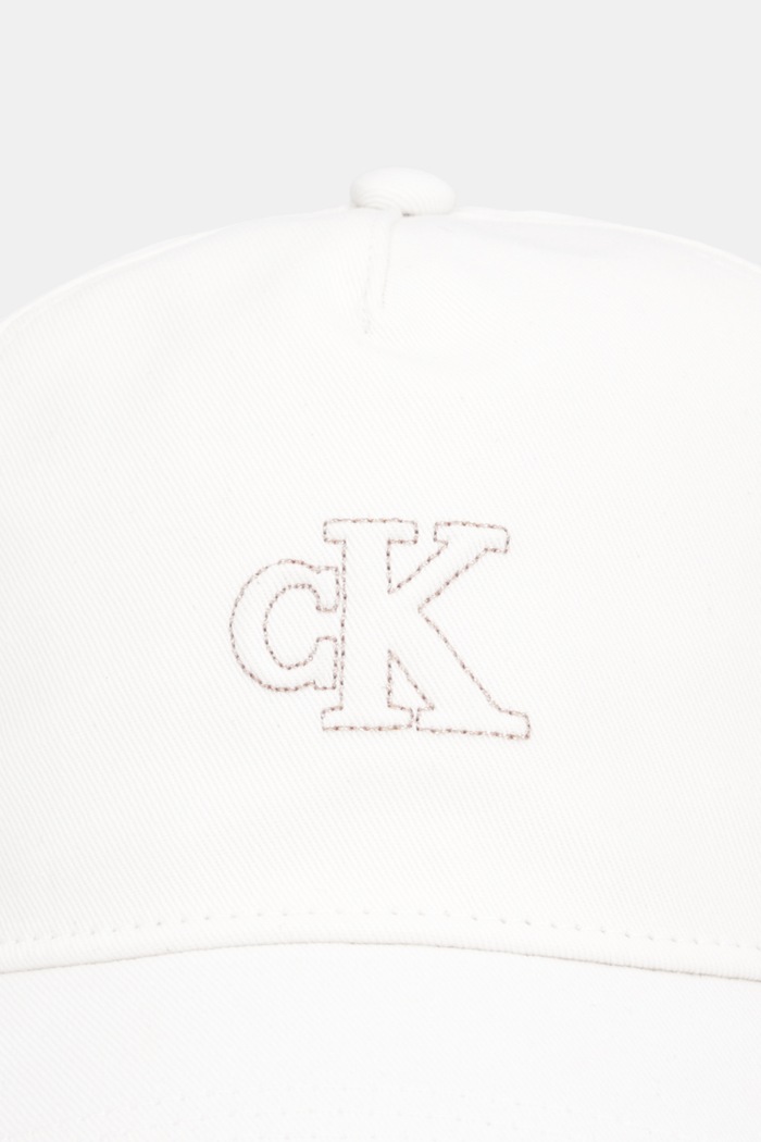 Calvin Klein pamut baseball sapka LV04F5044G bézs SS26