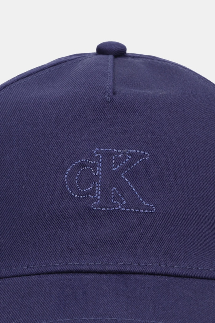Calvin Klein pamut baseball sapka LV04F5044G sötétkék SS26