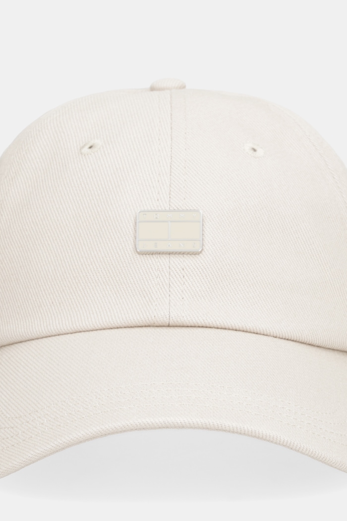 Tommy Jeans pamut baseball sapka AW0AW18096 bézs SS26