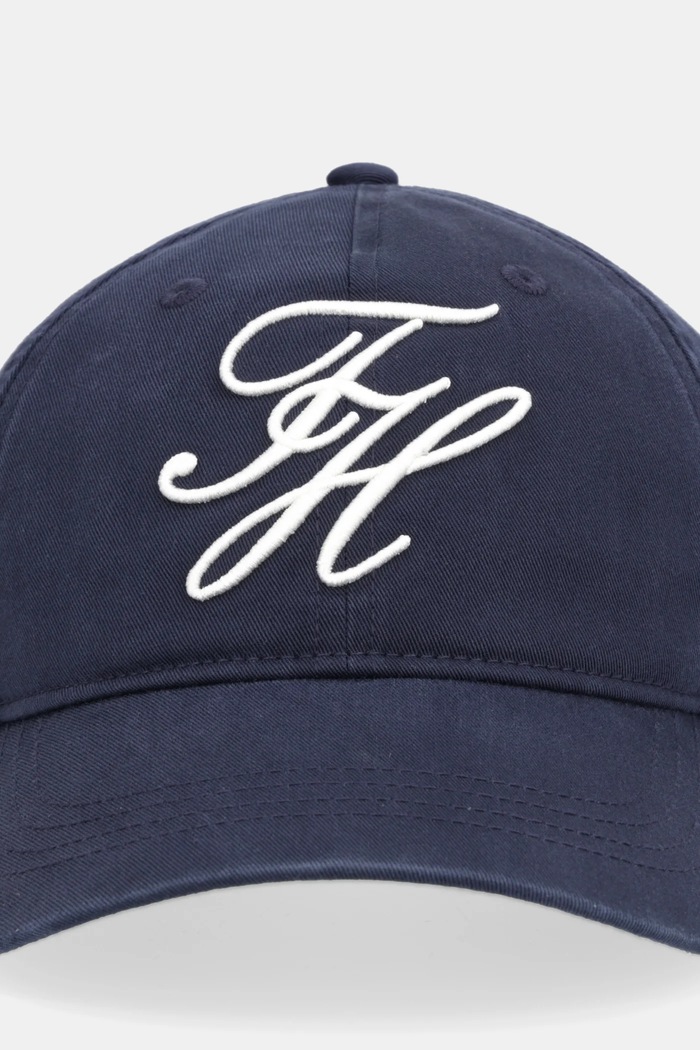 Tommy Hilfiger șapcă AW0AW18221 bleumarin SS26