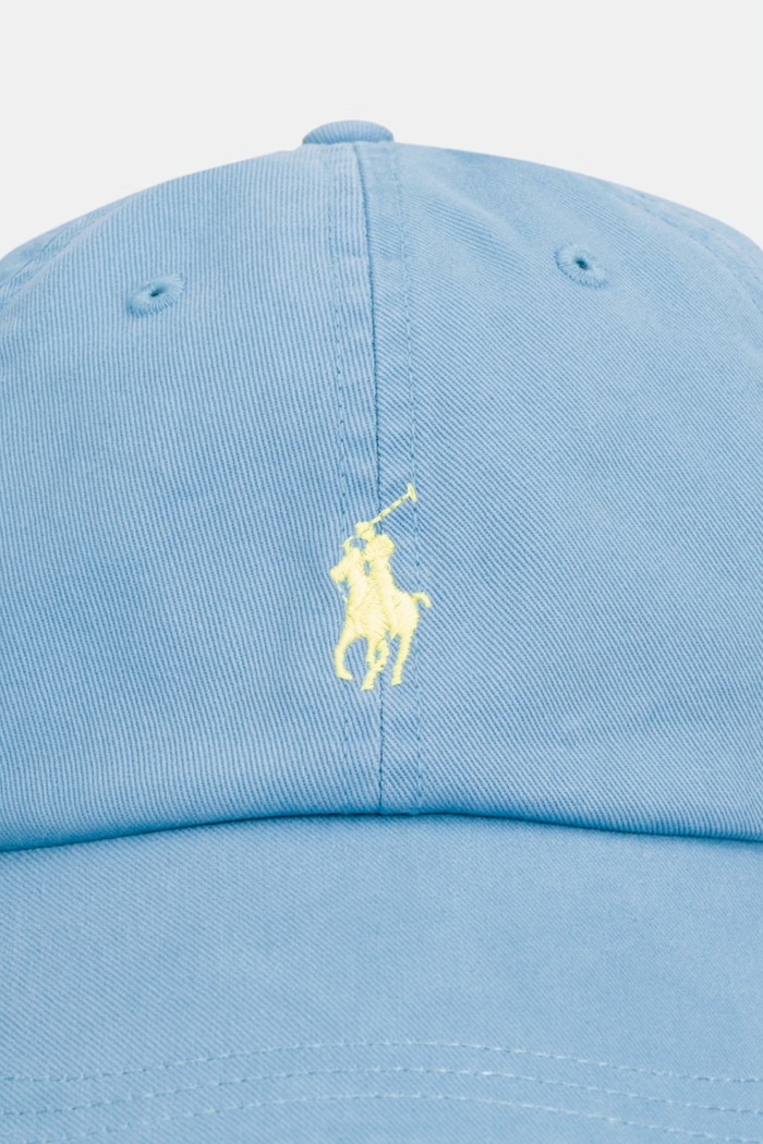 Polo Ralph Lauren czapka z daszkiem bawełniana 211B14273 niebieski SS26