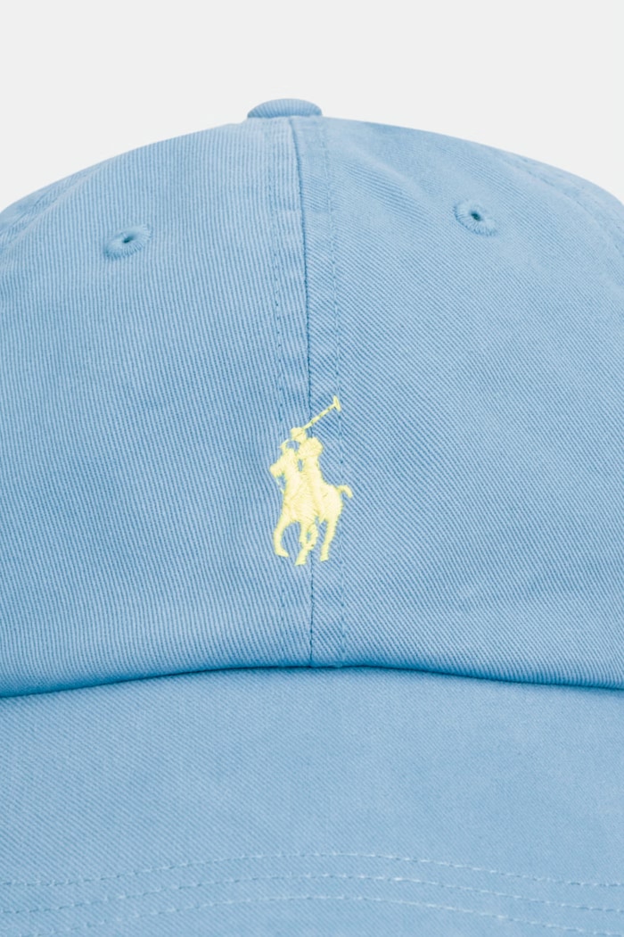 Polo Ralph Lauren czapka z daszkiem bawełniana 211B14273 niebieski SS26