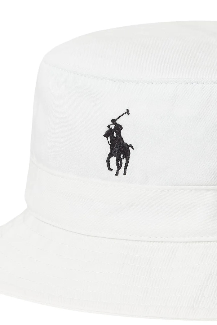 Accesorii Polo Ralph Lauren palarie din bumbac 211B14274 alb