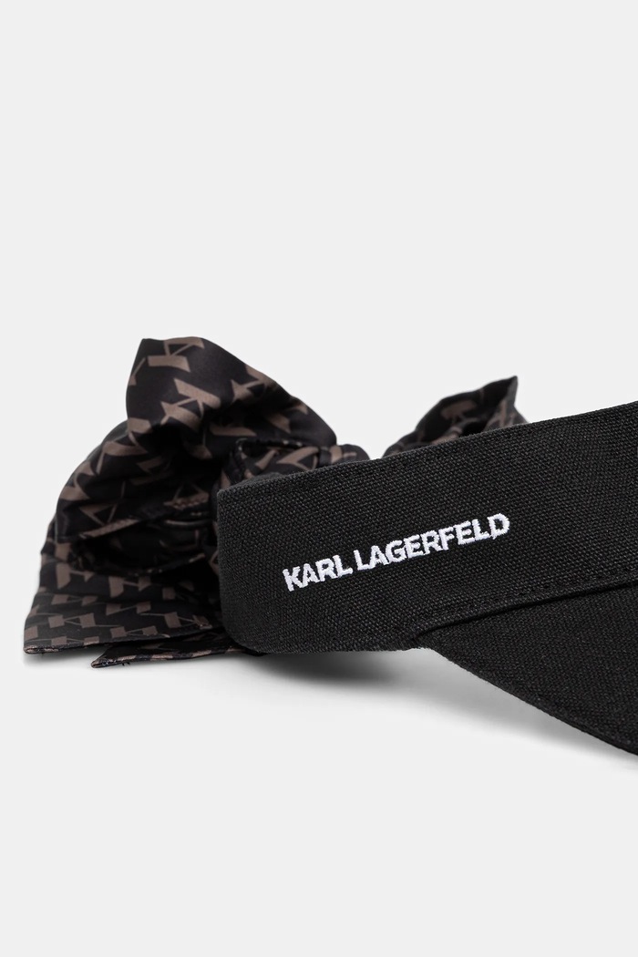 Karl Lagerfeld visiera IKON B1W33021 nero SS26