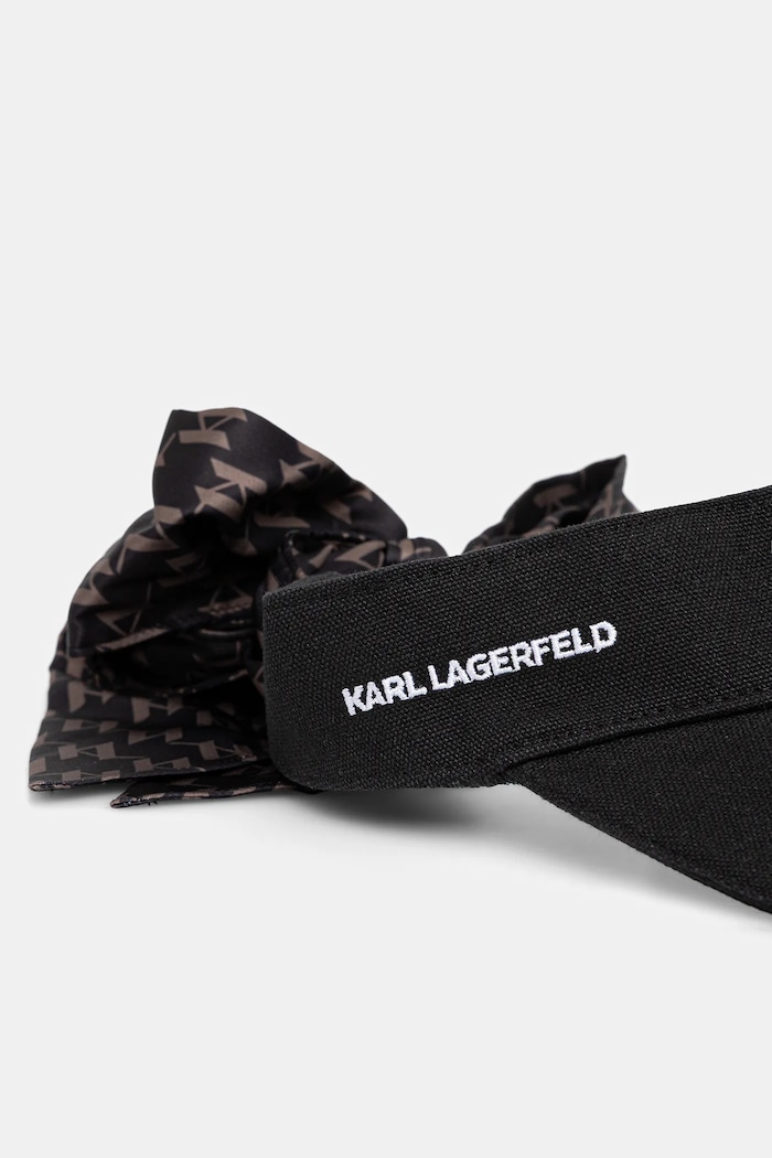 Karl Lagerfeld visiera IKON B1W33021 nero SS26