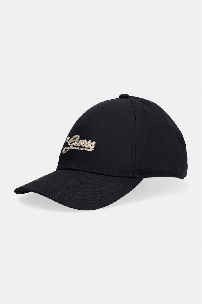 Šiltovka Guess bavlna čierna AW5475.COT01