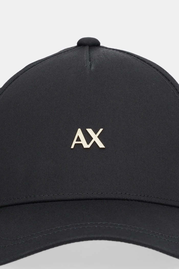 Pamučna kapa sa šiltom Armani Exchange XW001886.AF15502 crna SS26