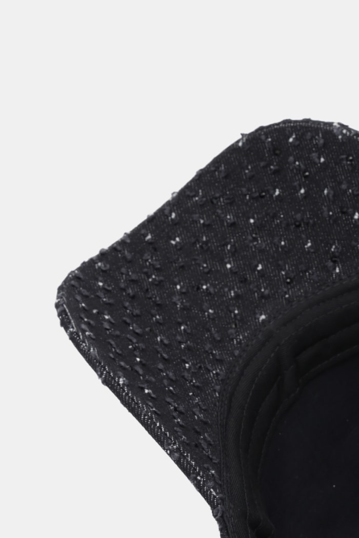 Armani Exchange czapka z daszkiem jeansowa czarny XW001894.AF18855