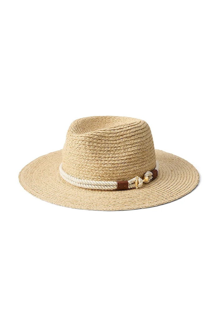 Klobúk Lauren Ralph Lauren nášivka hnedá 454P09804