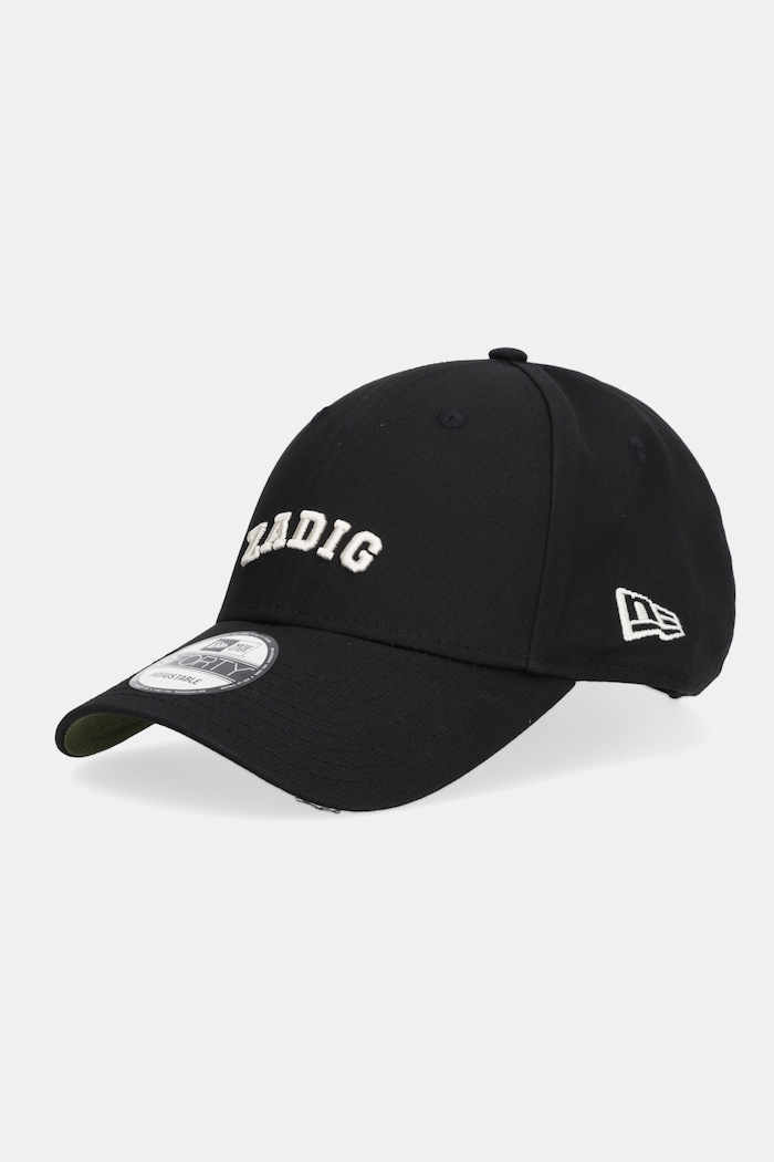 Kapa sa šiltom ZADIG&VOLTAIRE natpis crna OWHT01158
