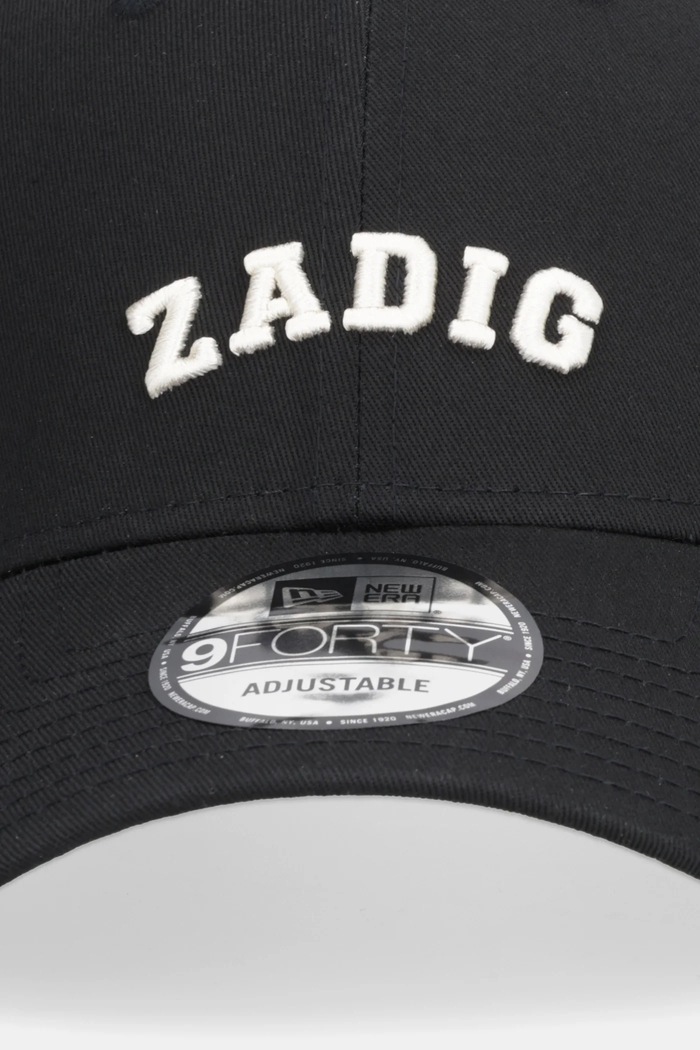 Kapa sa šiltom ZADIG&VOLTAIRE OWHT01158 crna SS26