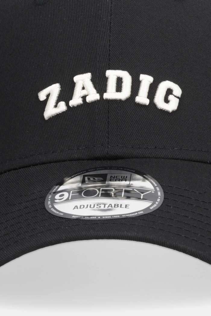 Kapa sa šiltom ZADIG&VOLTAIRE OWHT01158 crna SS26