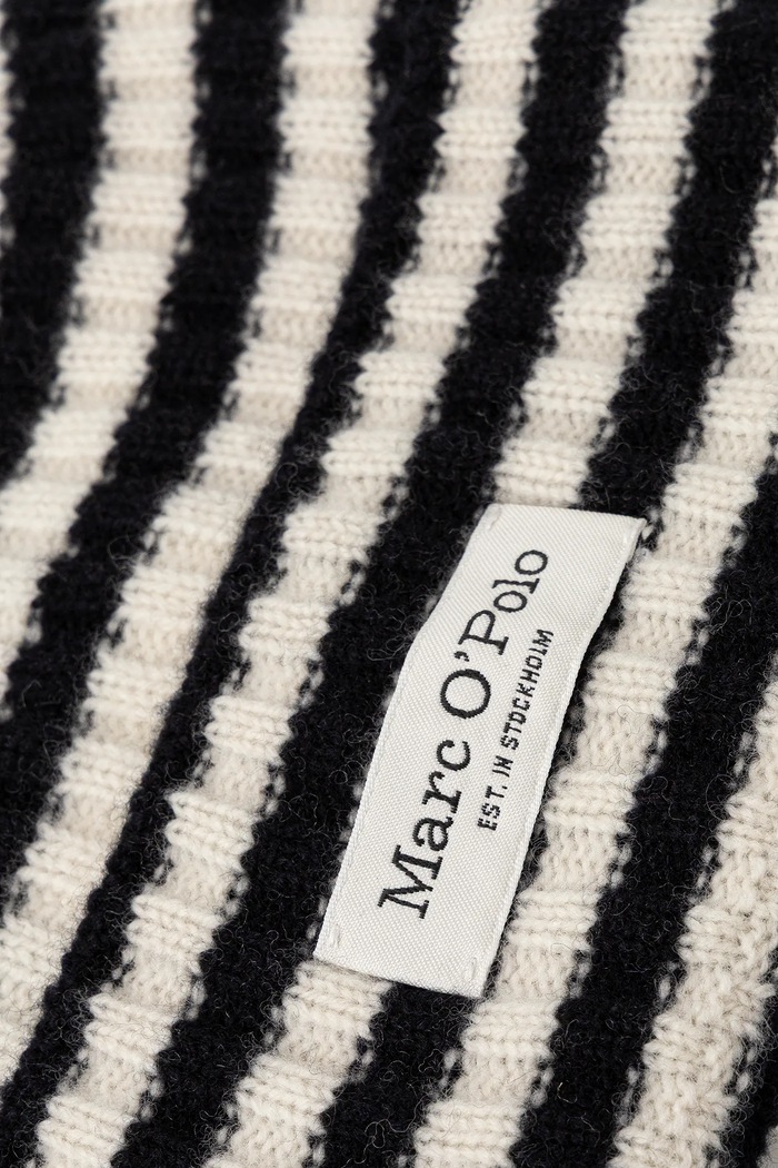 Vlnená čiapka Marc O'Polo 5000010548 béžová SS26