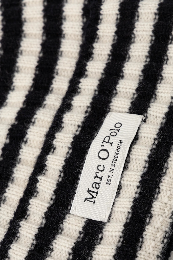 Vlnená čiapka Marc O'Polo 5000010548 béžová SS26