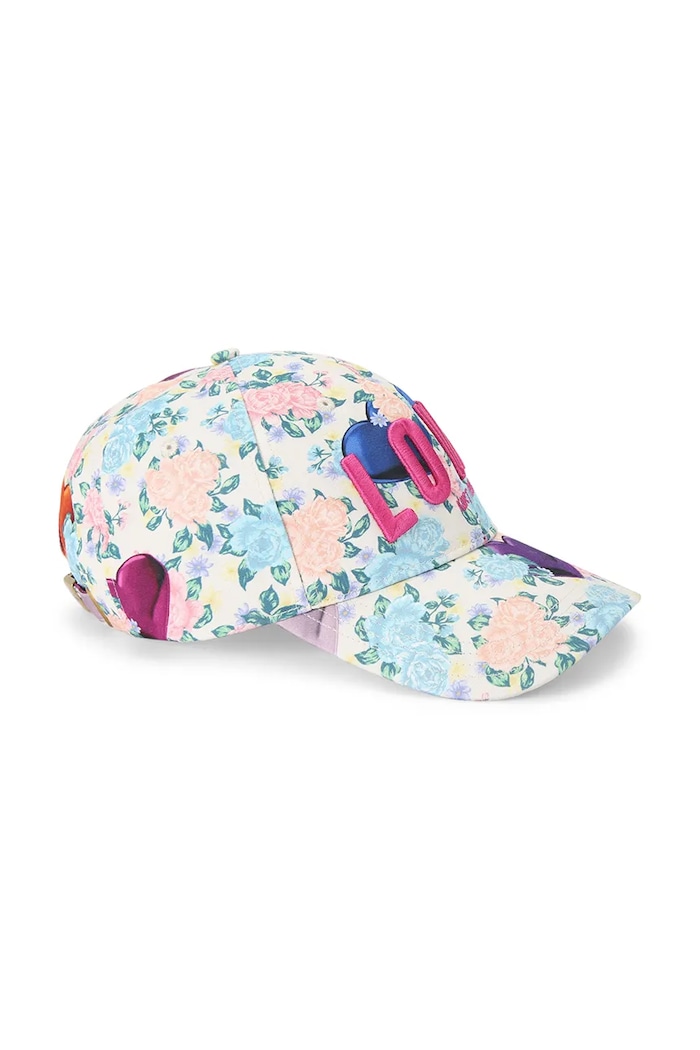 Akcesoria Kurt Geiger London czapka z daszkiem bawełniana 5403944499 multicolor