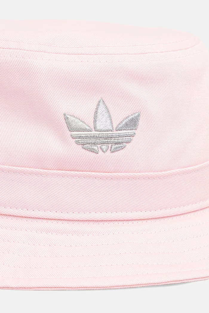 Akcesoria adidas Originals kapelusz bawełniany Adicolor KQ9513 różowy