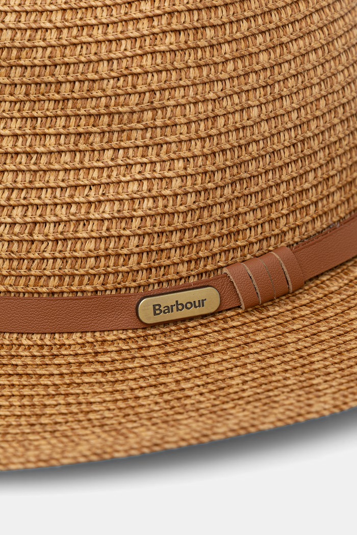 Аксессуары Barbour шляпа с широкими полями для женщин Evelyn LHA0573 бежевый