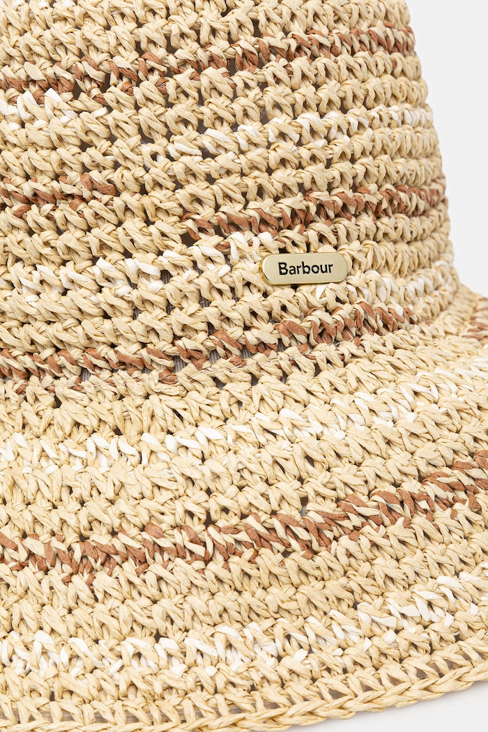 Barbour Kelley straw hat Women's LHA0574 beige SS26