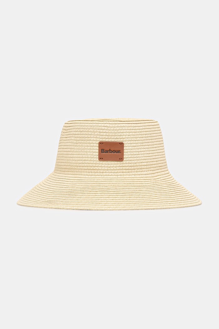 Barbour Polly Pălărie de paie pentru femei LHA0625 bej SS26