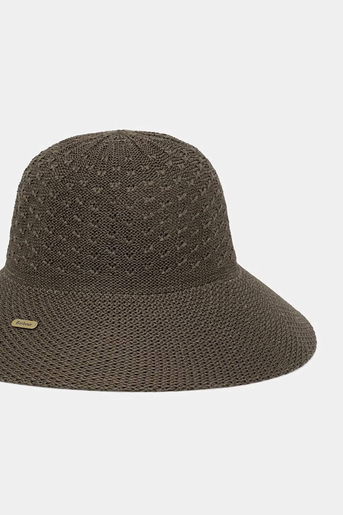 Barbour Шляпа с широкими полями для женщин Zaria LHA0632 зелёный SS26