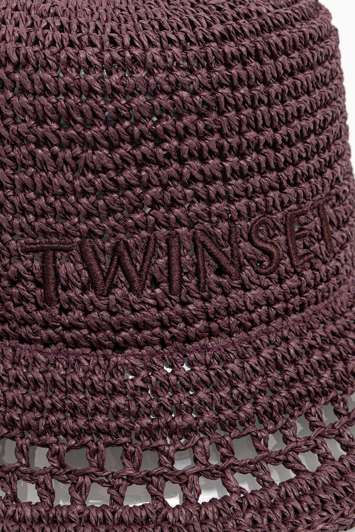 Accesorii Twinset pălărie 261LB4ANN burgundia