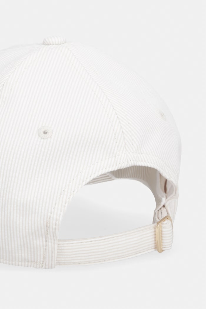Accesorii Tommy Hilfiger șapcă de baseball pentru femei, din bumbac AW0AW18328 bej
