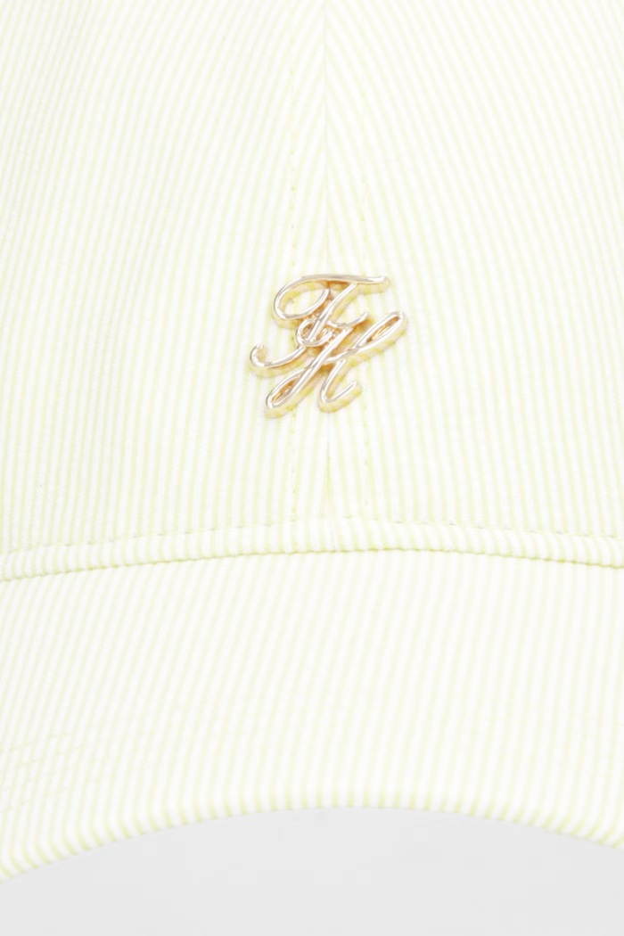 Tommy Hilfiger bejzbalová čiapka dámska bavlnená AW0AW18328 zelená SS26