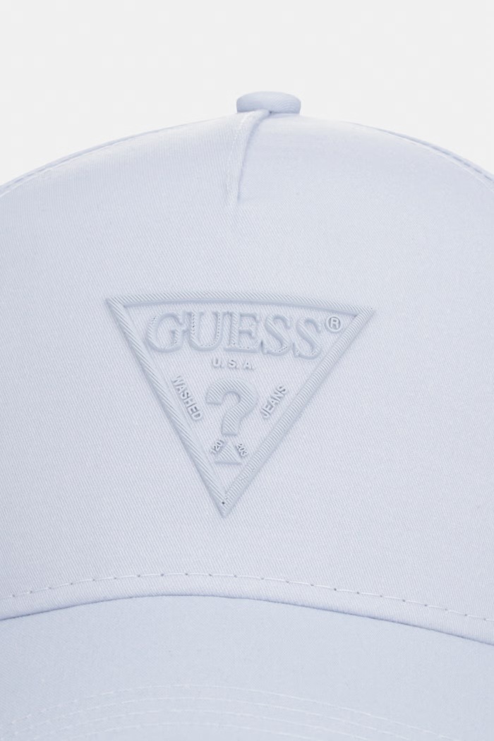 Βαμβακερό καπέλο του μπέιζμπολ Guess V6GZ07.W2122 μπλε SS26