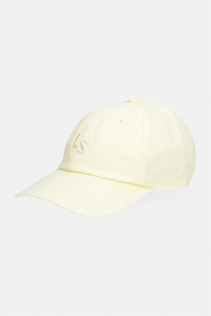 Levi's șapcă de baseball din bumbac LS MONOGRAM W uni galben 004BY