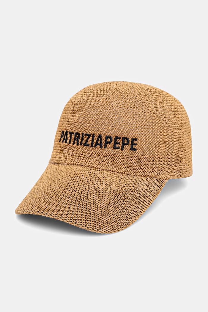 Patrizia Pepe čiapka so šiltom dámska béžová 2F0142.V014