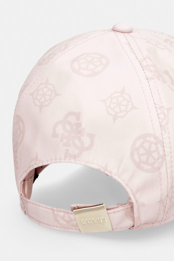 Doplnky Guess čiapka so šiltom dámska AW5502.POL01 ružová