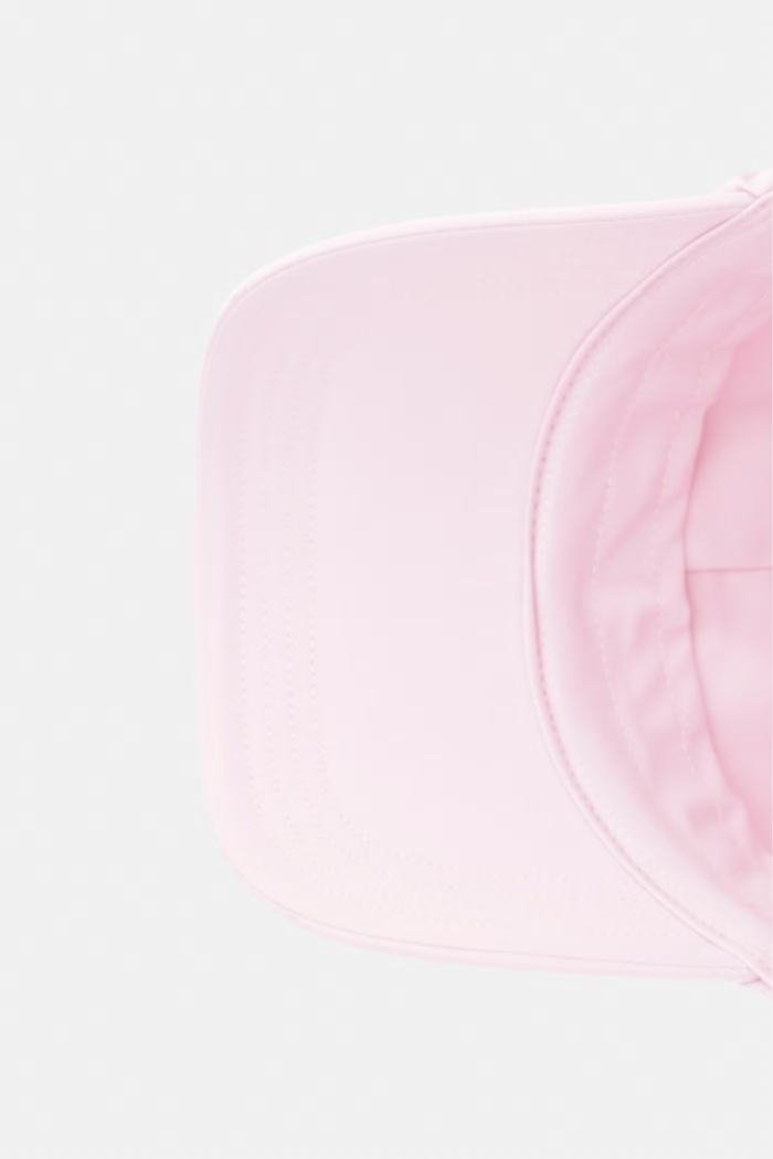 Tommy Jeans czapka z daszkiem damska bawełniana różowy AW0AW18358