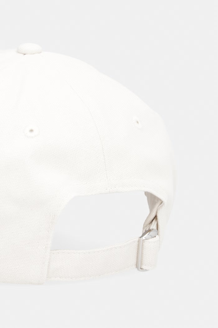Akcesoria Tommy Jeans czapka z daszkiem damska bawełniana AW0AW18360 beżowy